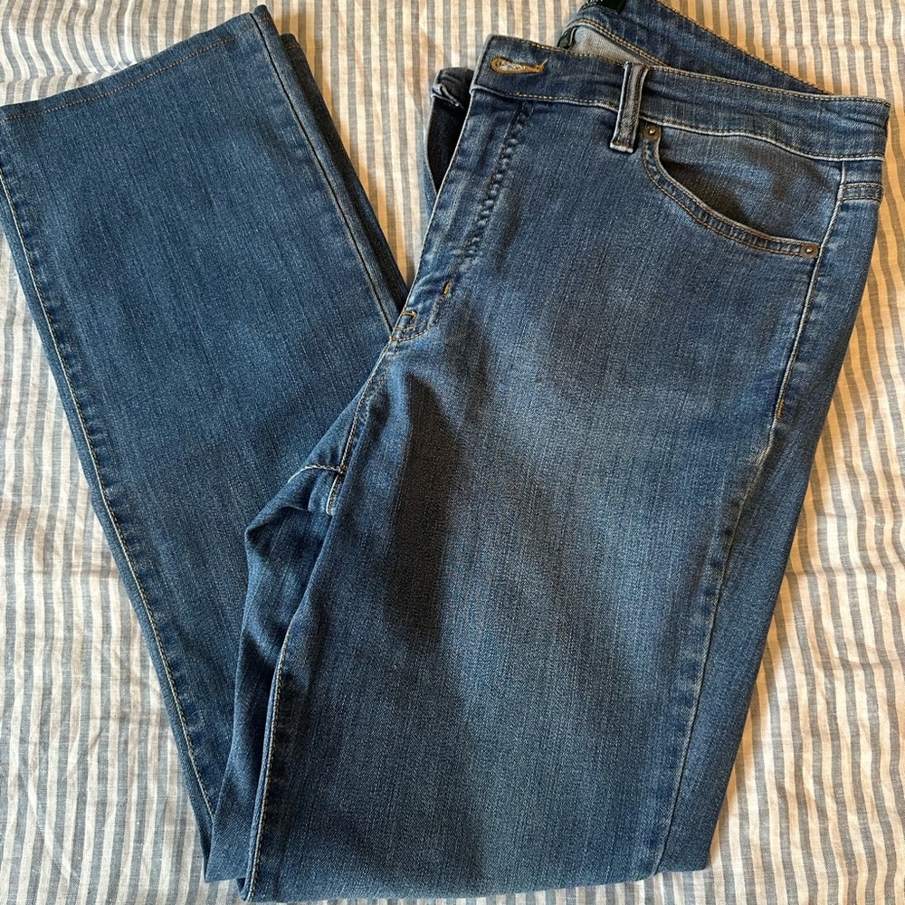 NWOT. Ralph Lauren Blue Straight Leg Jeans